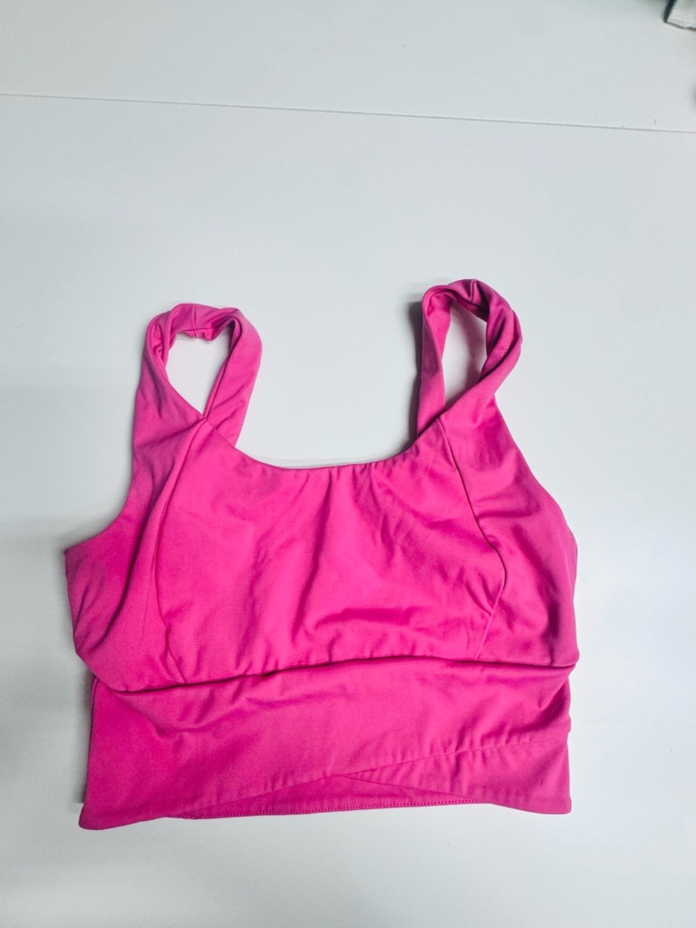 Women’s Pink Seamless Scoop Neck Bralette